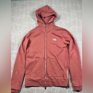 Lamb Chops Full Zip Long Sleeve Hoodie Sweatshirt Size Small